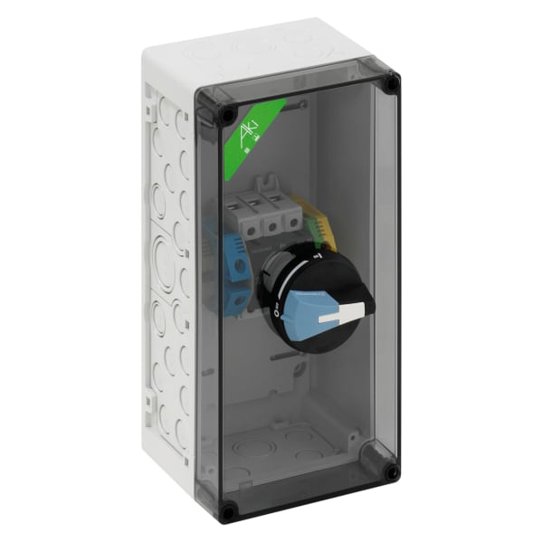 SPELSBERG - Lasttrennschaltergehäuse, transparent, IP54/IP65, AKi-TE 108