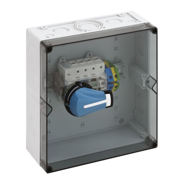 SPELSBERG - Lasttrennschaltergehäuse, transparent, IP54/IP65, AKi-TE 210
