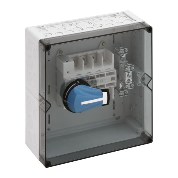 SPELSBERG - Lasttrennschaltergehäuse, transparent, IP54/IP65, AKi-TE 216