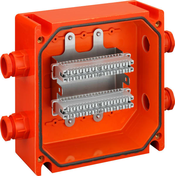 SPELSBERG - Abzweigkasten, orange, IP66, Schlagfestigkeit IK08, WKE 405 LSA