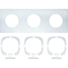 BERKER - Dichtset S.1 IP44 mit Flansch 3fach