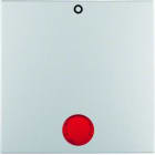 BERKER - S.1 IP44 Wippe mit Befestigungss. mit Aufdruck 0 u. Linse alu matt