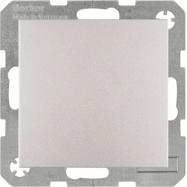 BERKER - S.1 IP44 SSD mit Klappdeckel und Schraubklemmen alu matt