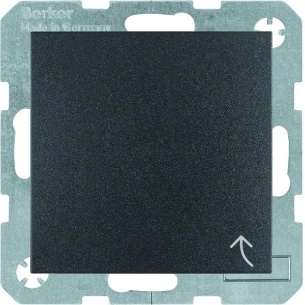 BERKER - S.1 IP44 SSD mit Klappdeckel und Schraubklemmen anthrazit matt