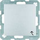 BERKER - S.1 SSD mit erh. Berührungssch., Klappdeckel IP44, alu matt