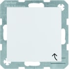 BERKER - S.1/B.x SSD mit Klappdeckel IP44, polarweiß glänzend