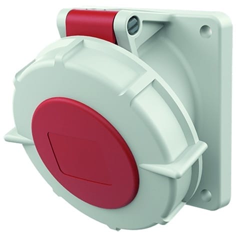MENNEKES - CEE-Anbausteckdose HW/VN 16A 7p 400V 6h IP67