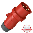 MENNEKES - MS! Stecker PowerTOP Xtra 32A 5p 400V 6h IP54 ErgoCONTACT