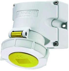 MENNEKES - CEE-Wandsteckdose TwinContact 16A 3p 110V 4h IP67