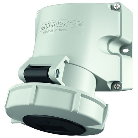 MENNEKES - CEE-Wandsteckdose TwinContact 32A 4p 500V 7h IP67