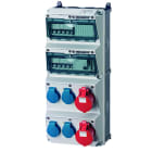 MENNEKES - Steckdosen-Kombi AMAXX 4 4xSSTD, 2x16/5, IP 44, + Abs.