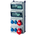 MENNEKES - Steckdosen-Kombi AMAXX 4 4xSSTD, 2x32/5, IP44, + Abs.