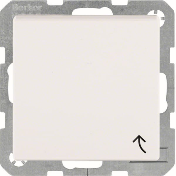 BERKER - S.1 SSD KLD IP44 erh. Berührungss. polarweiß matt