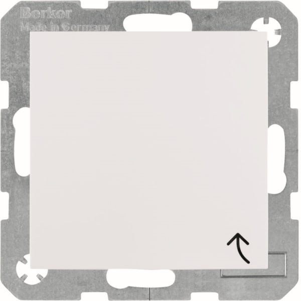 BERKER - S.1 SSD KLD IP44 erh. Berührungss. polarweiß glänzend