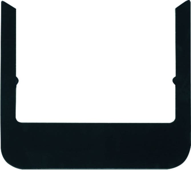 BERKER - R.1 Designrahmen für Elcom Audio und Touch Control Glas schwarz