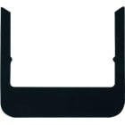 BERKER - R.1 Designrahmen für Elcom Audio und Touch Control Glas schwarz