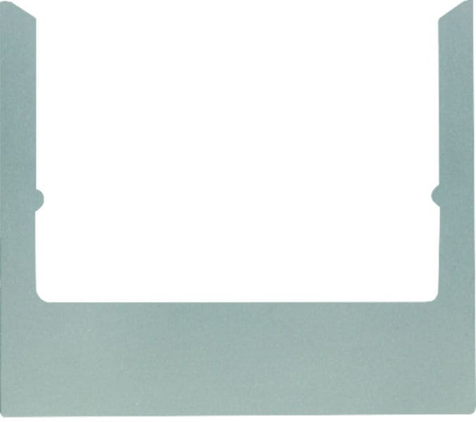 BERKER - R.3 Designrahmen für Elcom Audio und Touch Control Edelstahl
