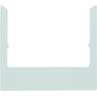 BERKER - R.3 Designrahmen für Elcom Audio und Touch Control Aluminium