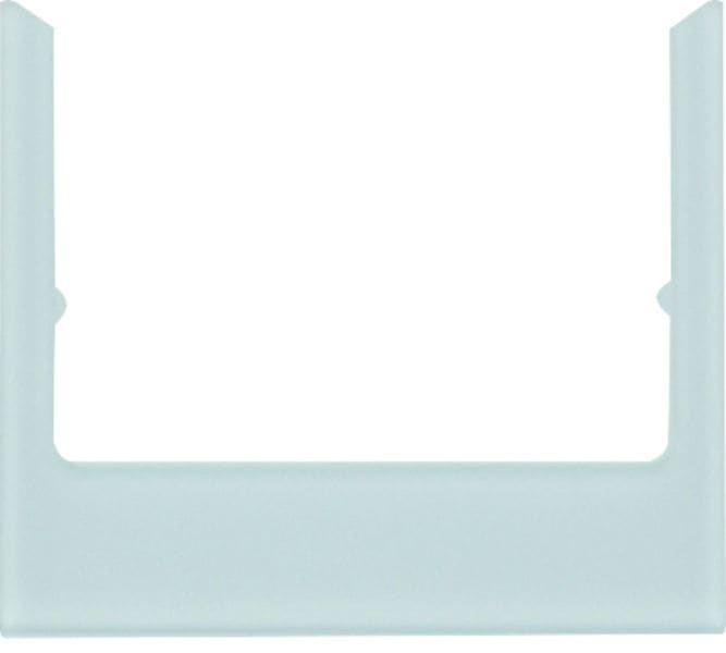 BERKER - B.7 Designrahmen für Elcom Audio und Touch Control Glas alu