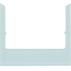 BERKER - B.7 Designrahmen für Elcom Audio und Touch Control Glas alu