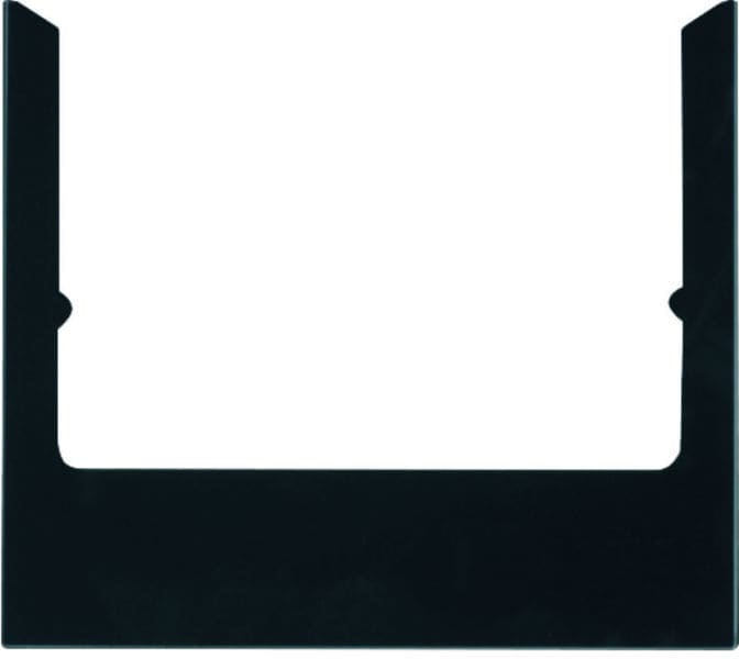 BERKER - B.7 Designrahmen für Elcom Audio und Touch Control Glas schwarz