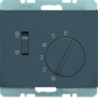 BERKER - K.5 Raumtemperaturregler für Heizen/Kühlen anthrazit matt