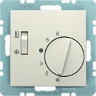 BERKER - S.1 Raumtemperaturregler für Heizen/Kühlen weiß glänzend