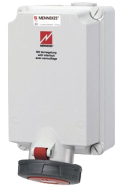 MENNEKES - CEE-Wandsteckdose 63A 5p 400V 6h IP67