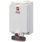 MENNEKES - CEE-Wandsteckdose 63A 5p 400V 6h IP67