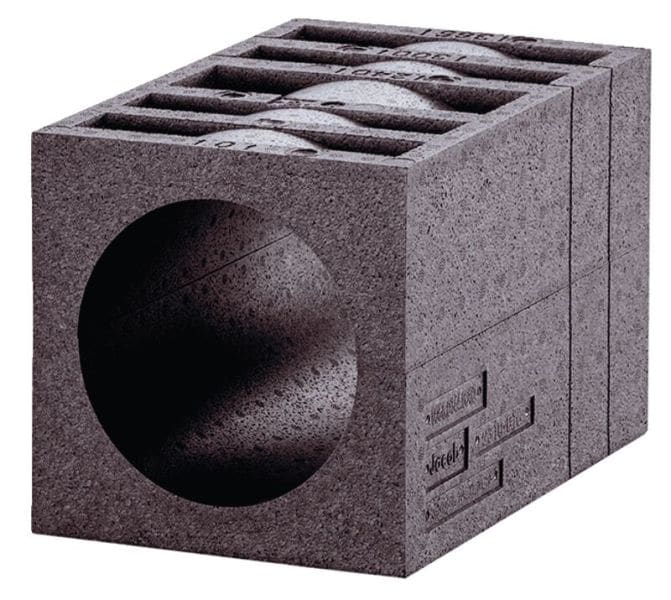MAICO - Isolierter Mauerblock PP 45 MB