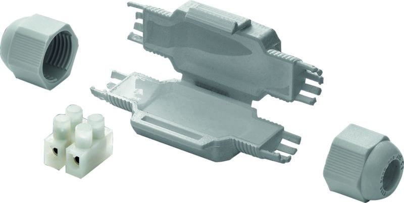 GROTHE - BARNEY Mikroverbindungsmuffe, IP68, für Kabel bis 2x2,5mm² inkl. Schraubkl.