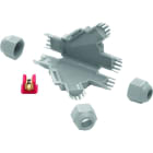 GROTHE - BARNEY Y Mikroverbindungsmuffe, IP68, für 3 Kabel bis2x2,5mm² inkl. Schraubkl.