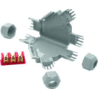 GROTHE - FRED Y Mikroverbindungsmuffe, IP68, für 3 Kabel bis3x2,5mm² inkl. Schraubkl.
