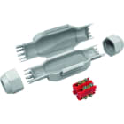 GROTHE - DINO Mikroverbindungsmuffe, IP68, für Kabel bis 4 x 4 mm²,inkl. Schraubkl.
