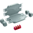 GROTHE - BOB 4 Mikroverbindungsmuffe, IP68, für 4 Kabel bis 3x4mm²,inkl. Schraubkl.