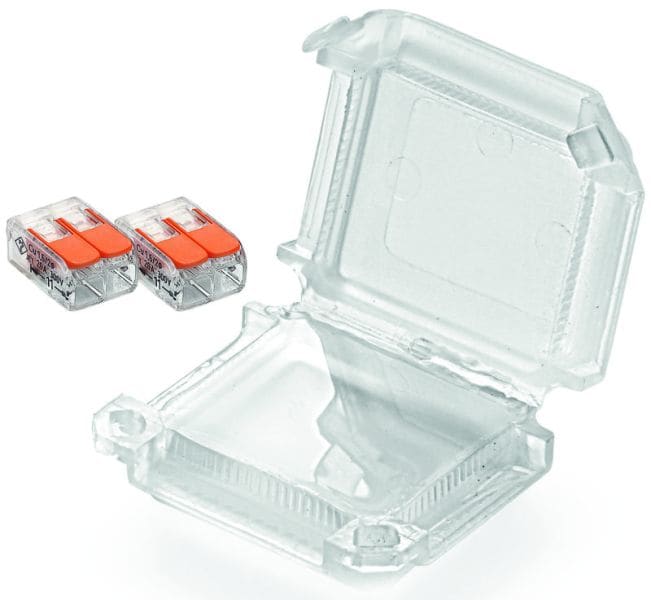 GROTHE - HAPPY JOINT4 Mikroverbindungsmuffe, IPX8 für max. 4 Einzeladern bis 4 mm²,VPE2Stk