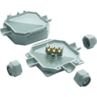 GROTHE - READY BOX 90 Kabelkasten, IP68 mit 3 Kabeleinführungen M25 x 1,5