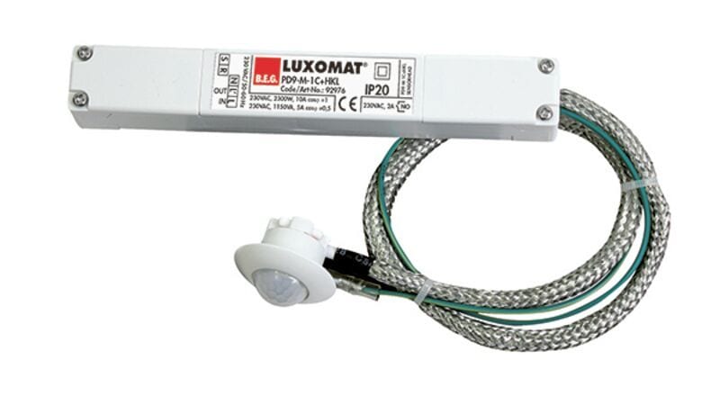 BEG - PD9-M-2C-DE Mini-Präsenzmelder für Innen-Anwendungen, Master 360°, HKL