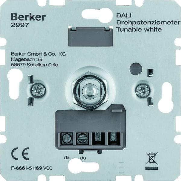 BERKER - DALI Drehpotentiometer tunable white Up