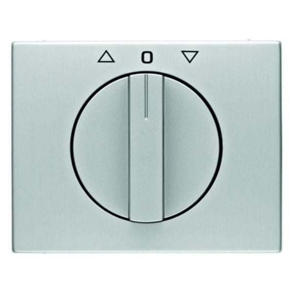 BERKER - K.5 Zentralstück für Jalousie-Drehschalter Aluminium