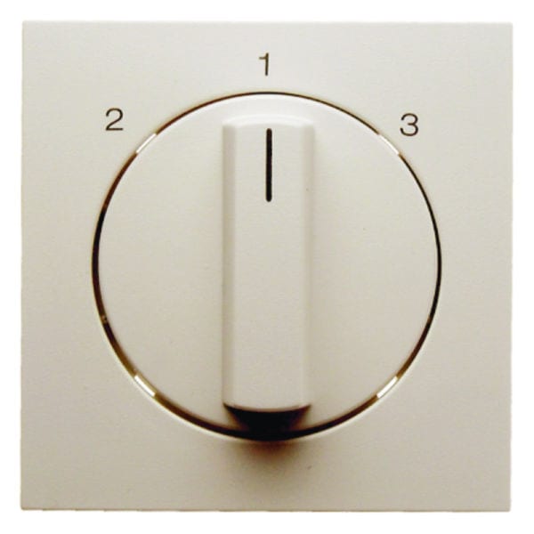 BERKER - S.1 Zentralstück für 3-Stufenschalter weiß glänz.