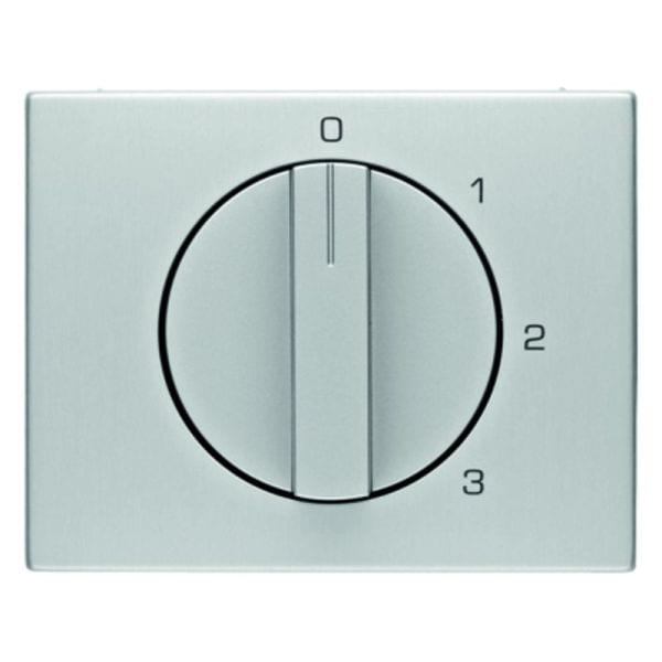 BERKER - K.5 Zentralstück für 3-Stufenschalter m. 0 St. Aluminium