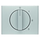 BERKER - K.5 Zentralstück für 3-Stufenschalter m. 0 St. Aluminium