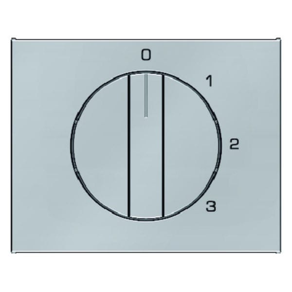 BERKER - K.5 Zentralstück für 3-Stufenschalter m. 0 St. Edelstahl