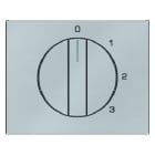 BERKER - K.5 Zentralstück für 3-Stufenschalter m. 0 St. Edelstahl