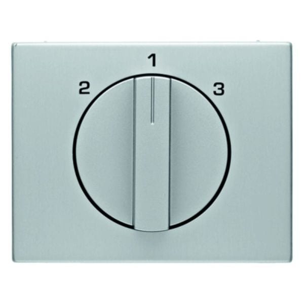 BERKER - K.5 Zentralstück für 3-Stufenschalter Aluminium