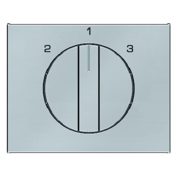 BERKER - K.5 Zentralstück für 3-Stufenschalter Edelstahl