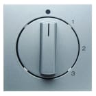 BERKER - S.1/B.x Zentralstück für 3-Stufenschalter m. 0 St.alu matt