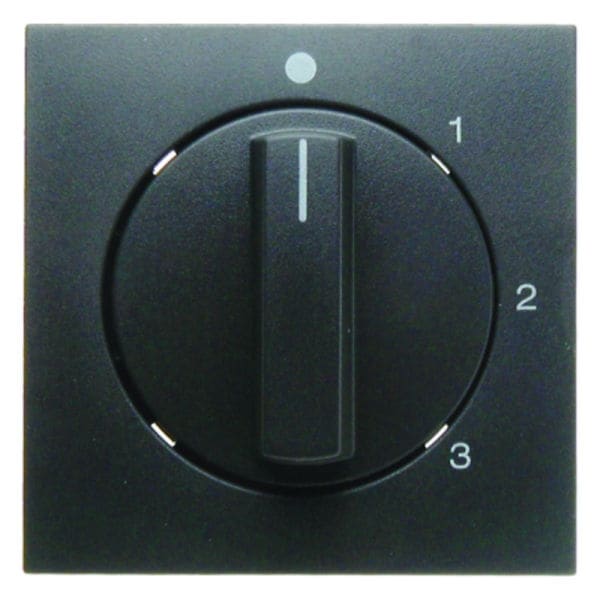 BERKER - S.1/B.x Zentralstück für 3-Stufenschalter m. 0 St.anthrazit matt