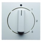 BERKER - S.1/B.x Zentralstück für 3-Stufenschalter m. 0 St.polarweiß matt